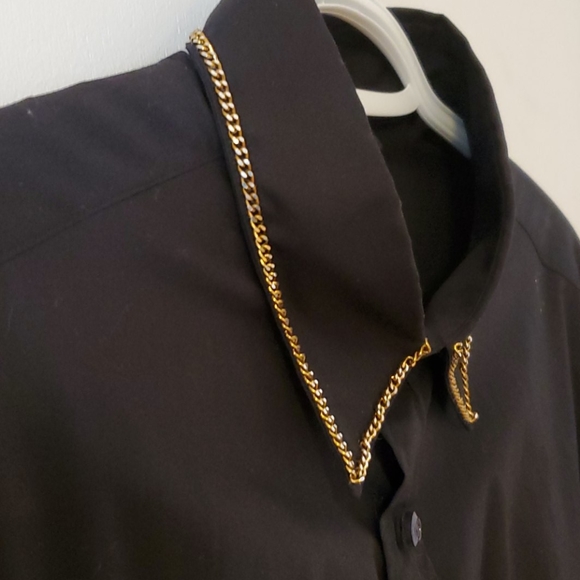 Just Cavalli black shirt size M - Picture 3 of 5